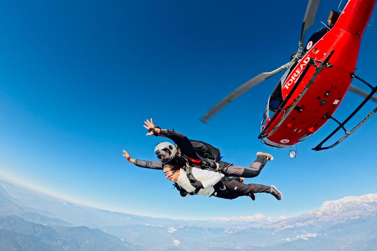Skydive in Pokhara
