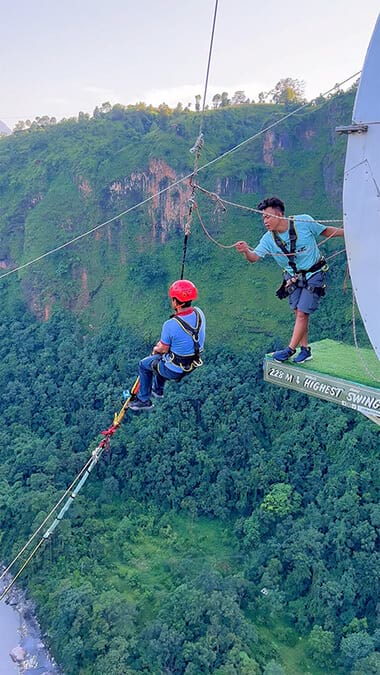 The Cliff (Bungee or Swing)
